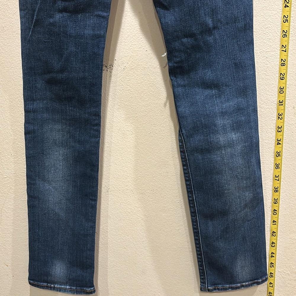 Express Dark Blue Ripped Jeans - Picture 5 of 6